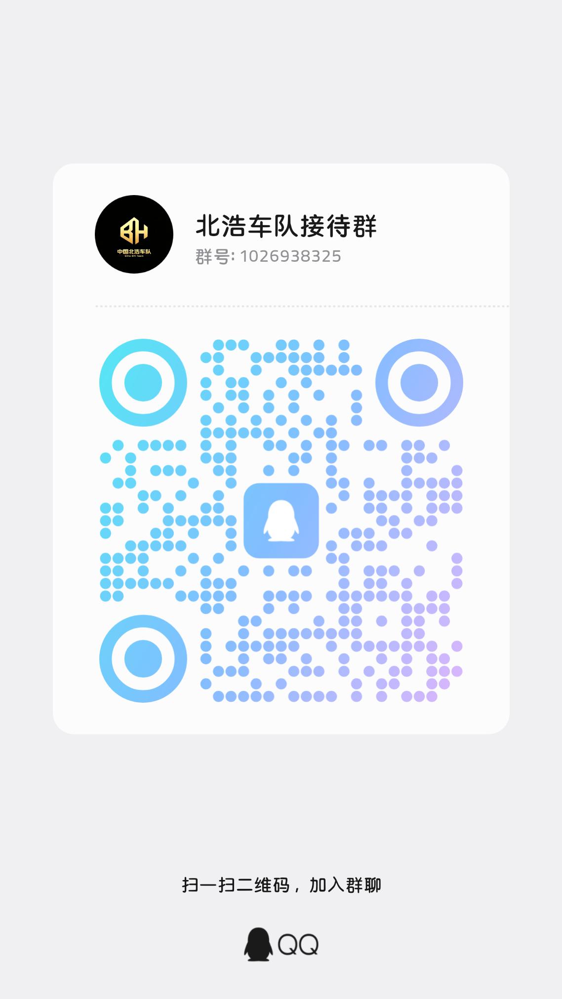 扫码加QQ群-中国北浩车队